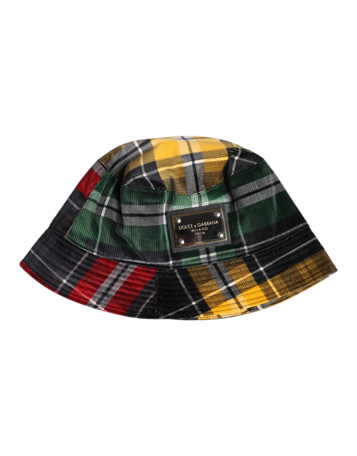 Dolce & Gabbana Multicolor Polyester Wide Brim Bucket Hat