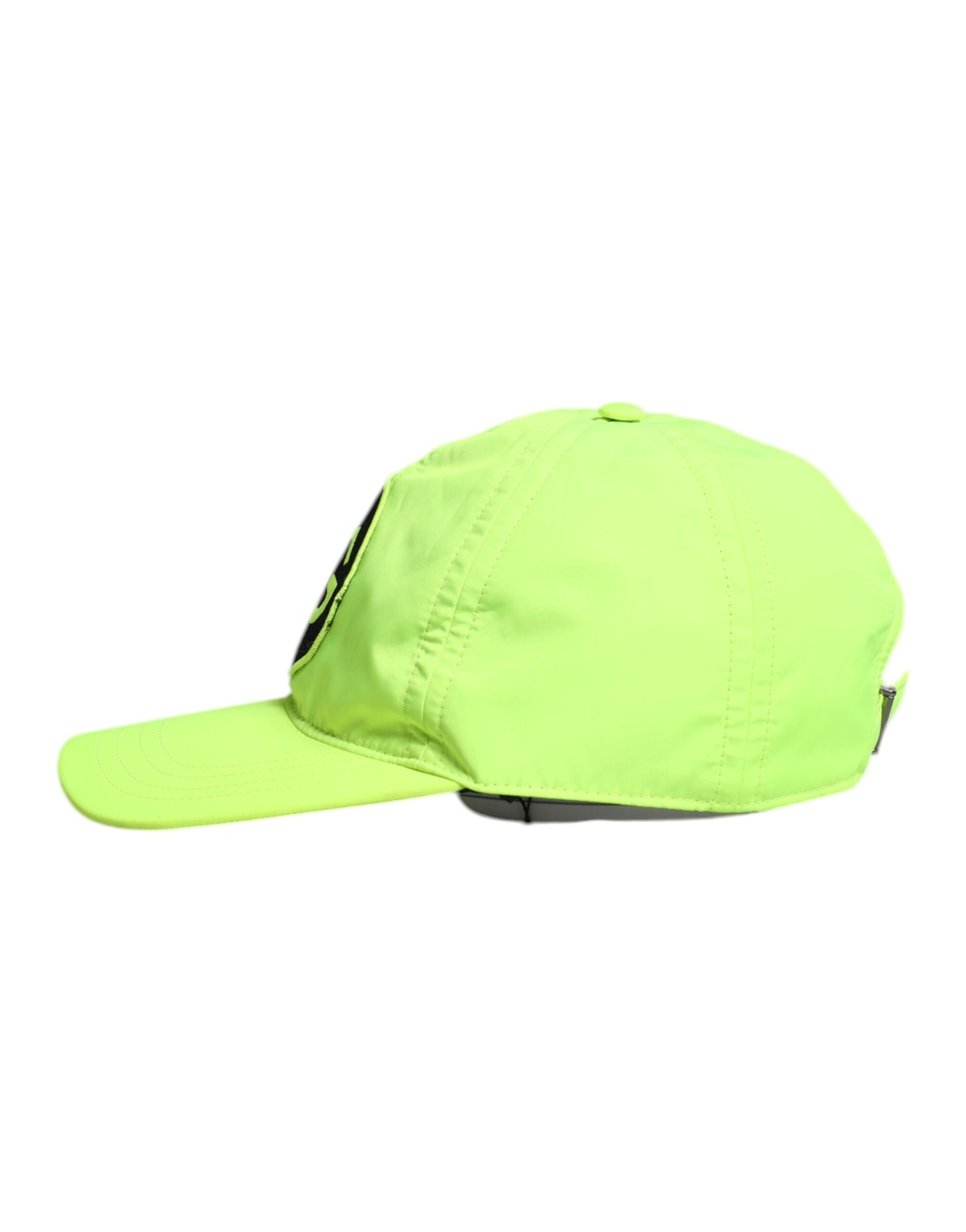 Dolce & Gabbana Yellow Green DG Logo 6 Panels Baseball Cap