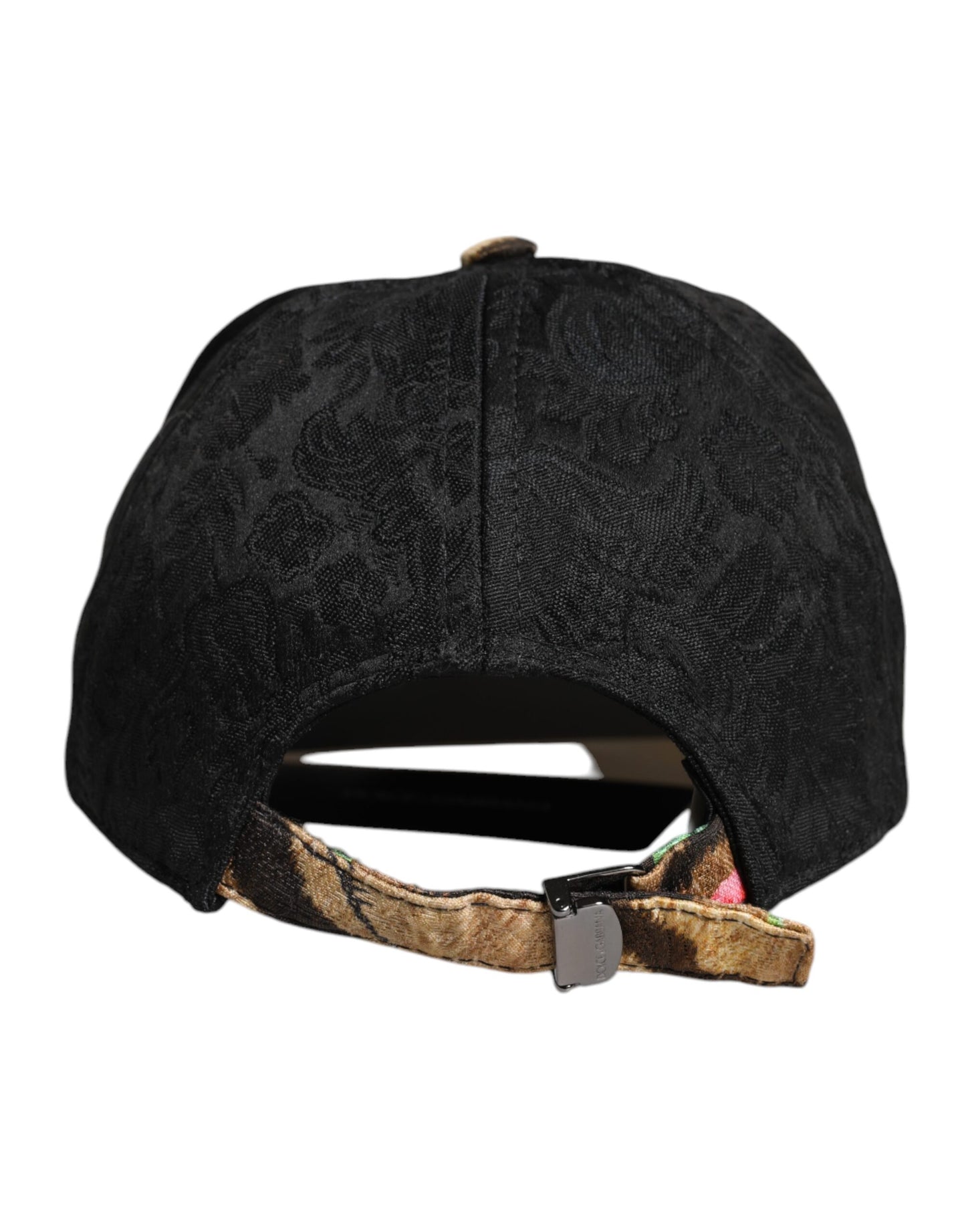 Dolce & Gabbana Multicolor DG Logo Patch 6 Panels Baseball Cap