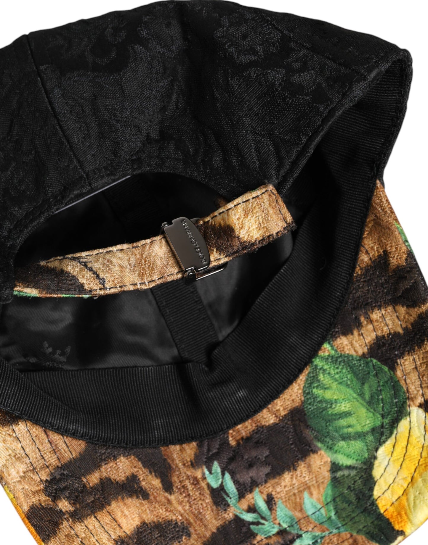 Dolce & Gabbana Multicolor DG Logo Patch 6 Panels Baseball Cap