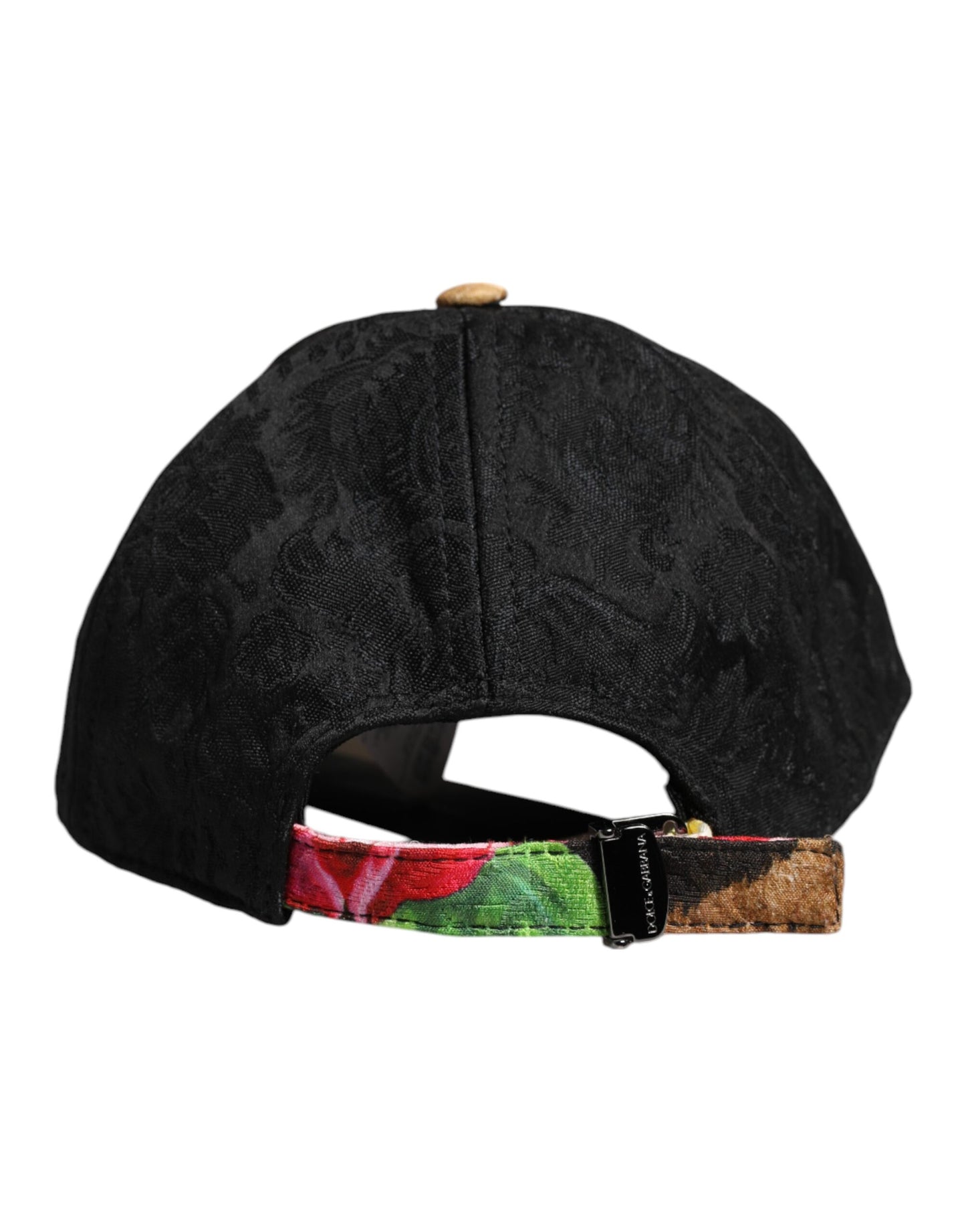 Dolce & Gabbana Multicolor DG Logo Patch 6 Panels Baseball Cap