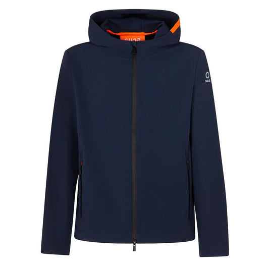 Suns Blue Polyester Jacket