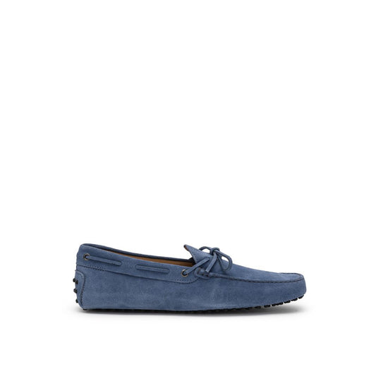 Tod's Turquoise Suede Leather Loafer