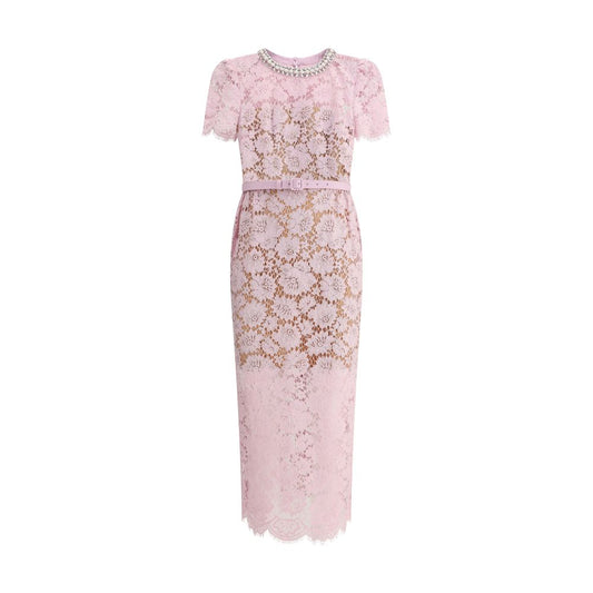 Self-Portrait Lace midi Dress