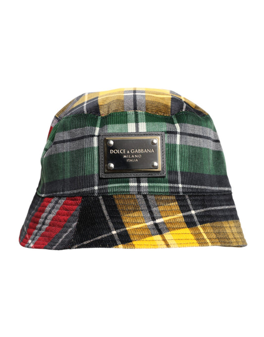 Dolce & Gabbana Multicolor Polyester Wide Brim Bucket Hat
